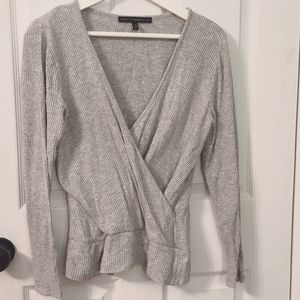 White House Black Market Long Sleeve Modern Fit Cozy Top